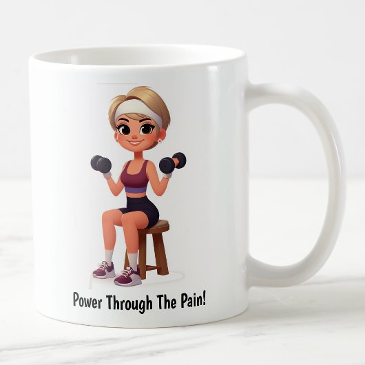 Motivation personnalisable Fitness Coffee Mug