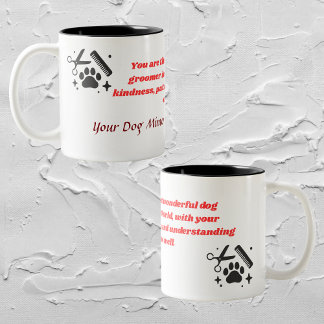 motivation personnalisée mug pour toiletteur pour