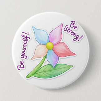 Motivation pin ronde button 7,6 cm