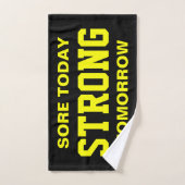 Motivation pour l'entraînement (Serviette à main)