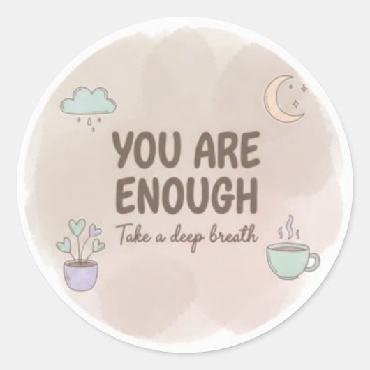 Motivation Quote Sticker  (Voorkant)