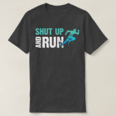 Motivation Running Runner Funny niet Cry run T-shirt (Design voorkant)