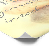 motivation Thoreau citation affiche nature art (Coin)
