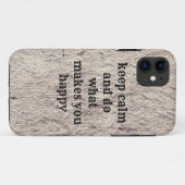Motivational and inspirational quote Case-Mate iPhone case (Achterkant (horizontaal))