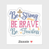 Motivational Bible Verse Stickers (Feuille)