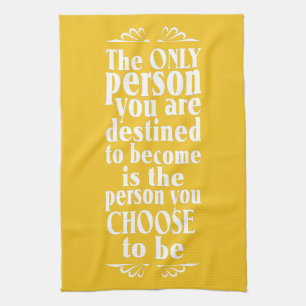 MOtivational CHOICE personnalisé couleur serviette