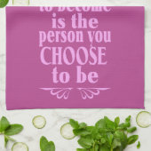 MOtivational CHOICE serviette à main (Plié)