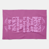 MOtivational CHOICE serviette à main (Horizontal)