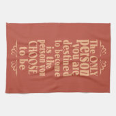 MOtivational CHOICE serviette à main (Horizontal)