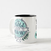 Motivational Coffee Mug - You are your limits (Devant gauche)