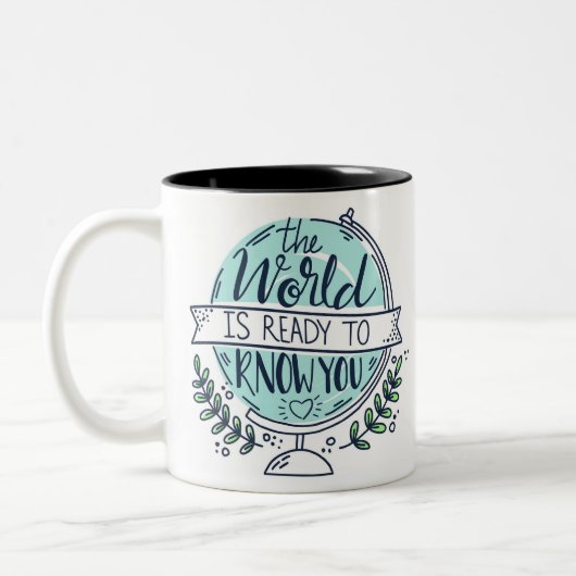 Motivational Coffee Mug - You are your limits (Gauche)