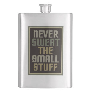 Motivational flask flacon