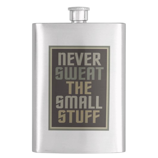 Motivational flask flacon (Voorkant)
