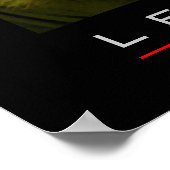 Motivational Leadership Courage Lion Poster Imprim (Coin)