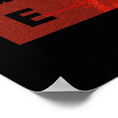 Motivational Leadership Courage Lion Poster Imprim (Coin)