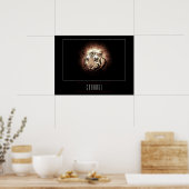 Motivational Leadership Courage Tiger Poster Impri (Cuisine)