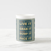 Motivational Life Advice mugs (Devant)