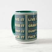 Motivational Life Advice mugs (Devant gauche)