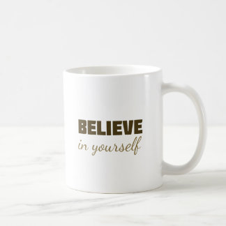 Motivational Mug “Believe in Yourself” – Inspirati Koffiemok