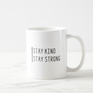 Motivational Mug – “Stay Kind, Stay Strong” Koffiemok