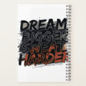 Motivational Notebook Notitieboek (Achterkant)