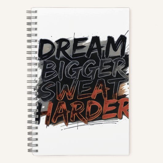 Motivational Notebook Notitieboek (Voorkant)