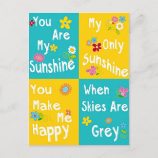 Motivational Phrases Typography - Plakken Briefkaart