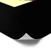 Motivational Pop Art Courage Wolf Poster Imprimer (Coin)