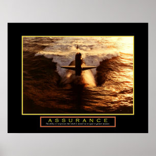 Motivational Poster - "Assurance" - 22"x28"