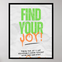 Motivational Poster pensée positive Décor du mur