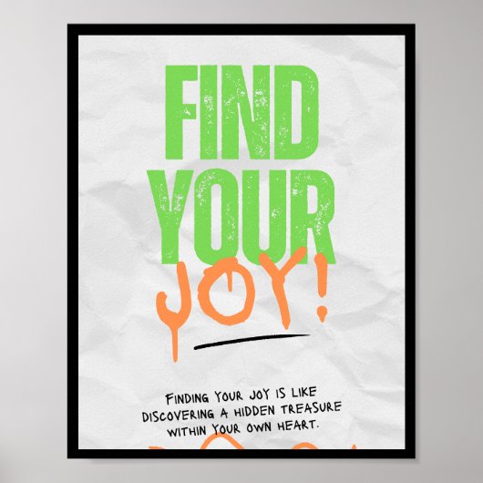 Motivational Poster pensée positive Décor du mur (Devant)