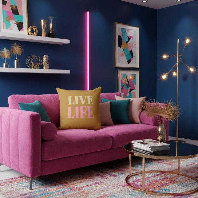 Motivational quote encouraging positivity kussen (Creator heeft geüpload)