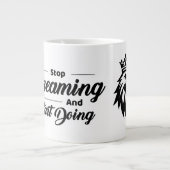  Motivational Quote Mug with Eagle (Devant)