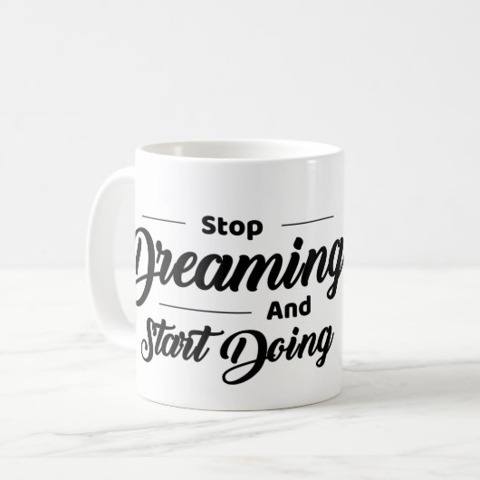 Motivational Quote Mug with Eagle (Devant gauche)