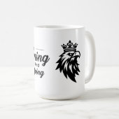  Motivational Quote Mug with Eagle (Devant droit)