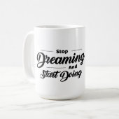  Motivational Quote Mug with Eagle Koffiemok (Voorkant links)