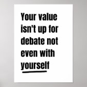 Motivational quote poster  (Devant)