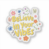 Motivational Quote Sticker  (Voorkant)