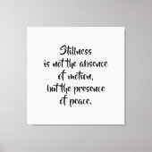 Motivational Quote Stretched Canvas Print (Voorkant)