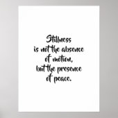 Motivational Quote Wall Art Poster (Voorkant)