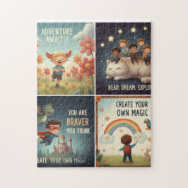 Motivational Quotes for Children's Rooms & Classro Legpuzzel