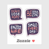 Motivational sticker set (Feuille)