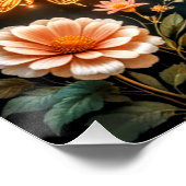 Motivational text with butterflies #1 perfect poster (Hoek)