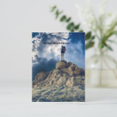 Motivational You'll Get There Carte postale (Debout devant)