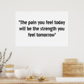 Motivationele Poster (Keuken)