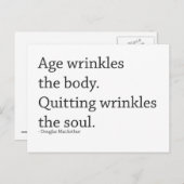 MotivationelePostcard stimuleren Briefkaart (Voorkant / Achterkant)