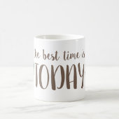 Motivationnel calligraphie plume gemme mug (Centre)