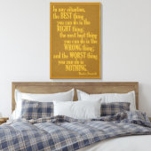 Motivationnel "Faire quelque chose" Impression de  (Insitu(Chambre))