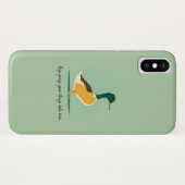 Motivationnel, simple coque iphone de canard (Dos (Horizontal))