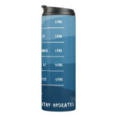 Motivationnel Temps Marker Bouteille d'eau | Hydra (Tourné sur la droite)